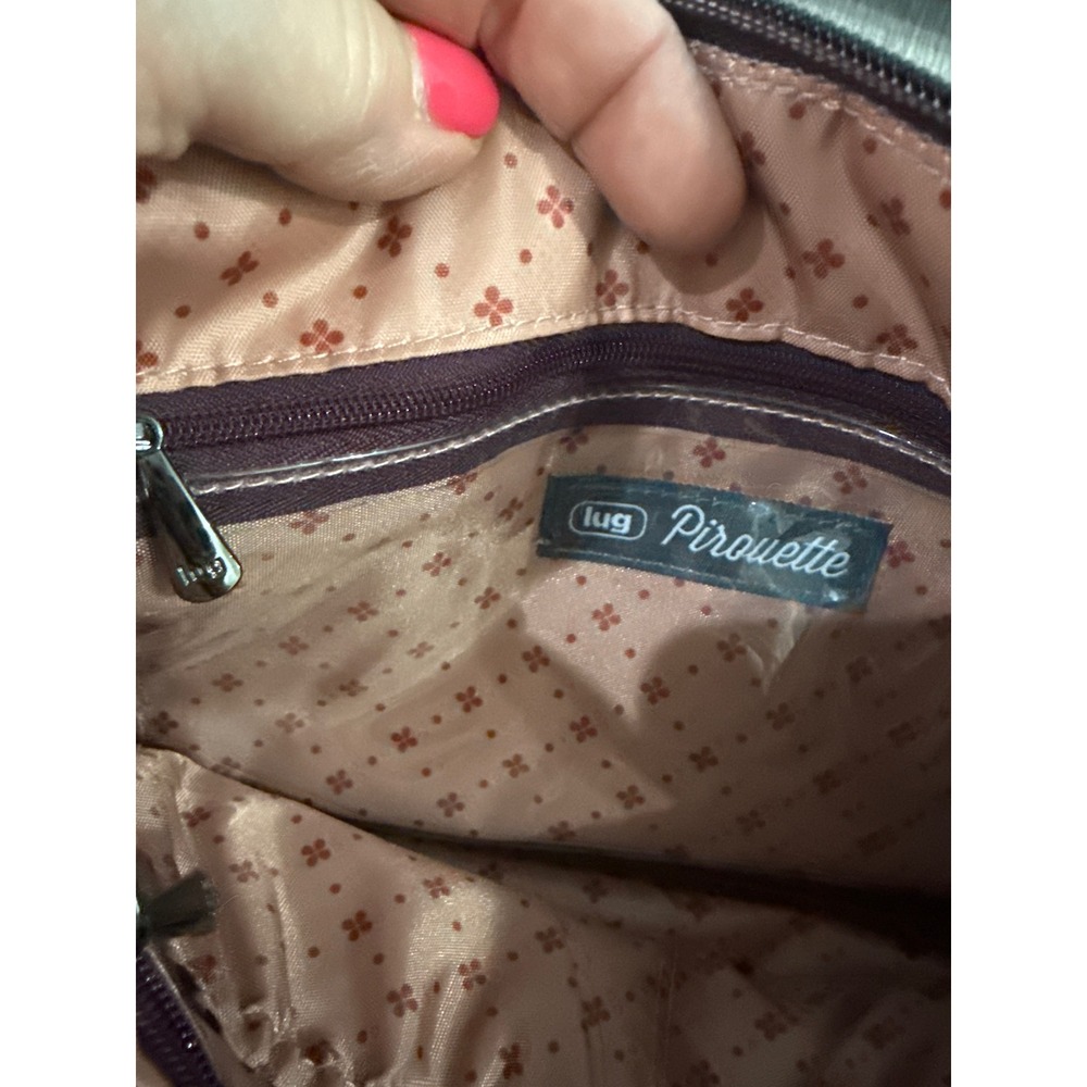 Lug Pirouette Crossbody Belt Bag Quilted Berry Blush Pink Women‎ Small Handbag - Picture 9 of 9